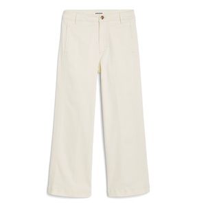 NWT Vigoss Jessie High Rise Wide Leg Trouser size 10 (30) off-white